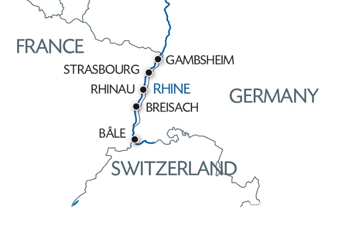 Vienna Cruise Map